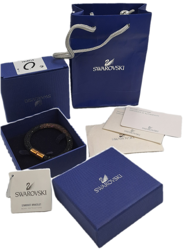 18cm Swarovski Stardust Bracelet in packaging  with certificate of authenticity