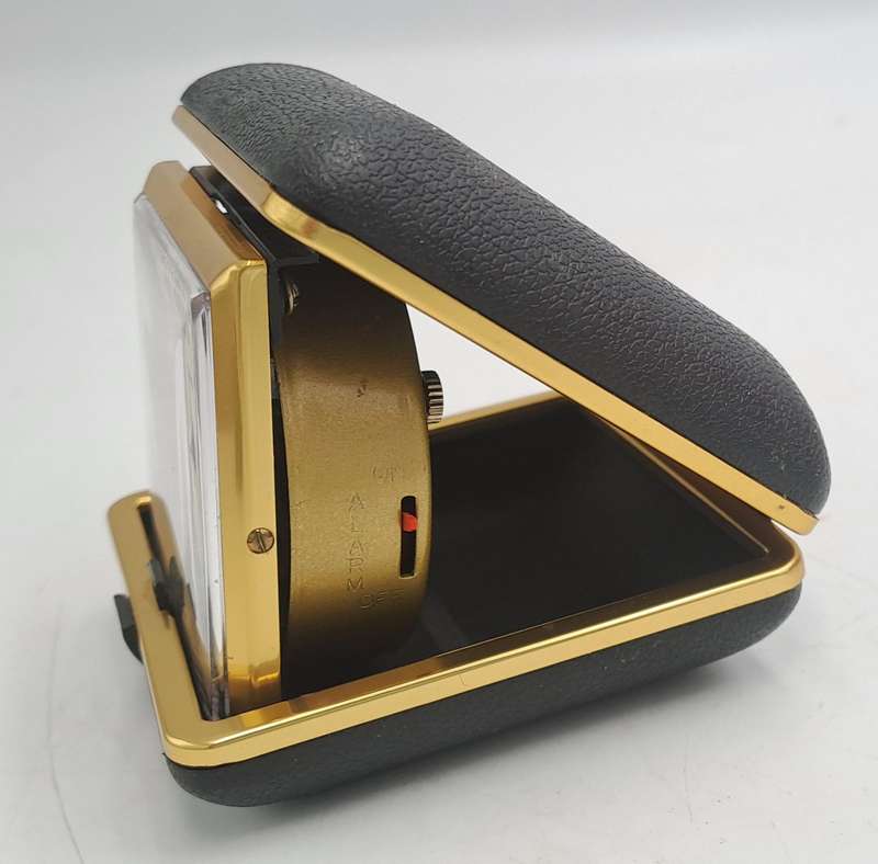 Vintage Equity Alarm Travel clock- Working