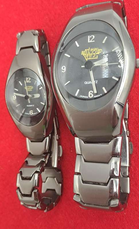 Digitime BeJazzed Watch Set Japan Movements (Ladies watch not working )