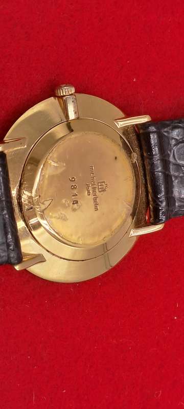 Pre-Owned -Michel Herbelin Paris Ladies Quartz Watch with Leather Strap