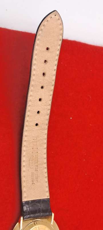 Pre-Owned -Michel Herbelin Paris Ladies Quartz Watch with Leather Strap