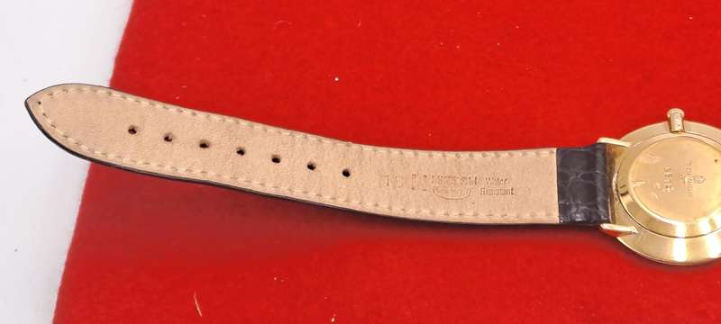 Pre-Owned -Michel Herbelin Paris Ladies Quartz Watch with Leather Strap