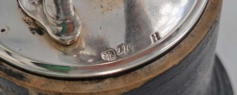 Antique /Vintage WMF Silver Plated Golf Trofee (Not Personalized)-Made in Germany