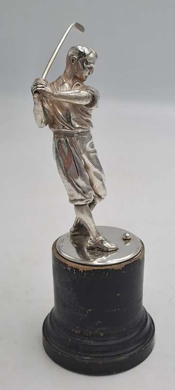 Antique /Vintage WMF Silver Plated Golf Trofee (Not Personalized)-Made in Germany