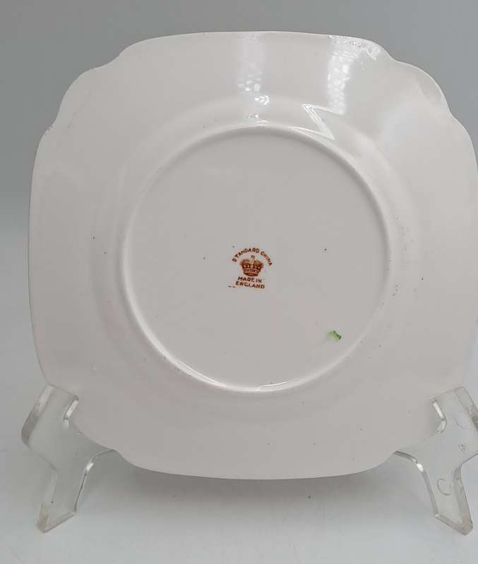 Vintage Art Deco Standard China Cake/side plate Made in England 16,2mm  -(5 Available)
