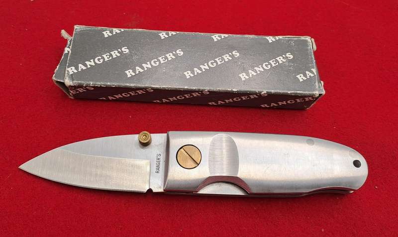 Vintage Ranger's Stubby G. Sakai Seki Japan Folding Pocket Knife-Boxed