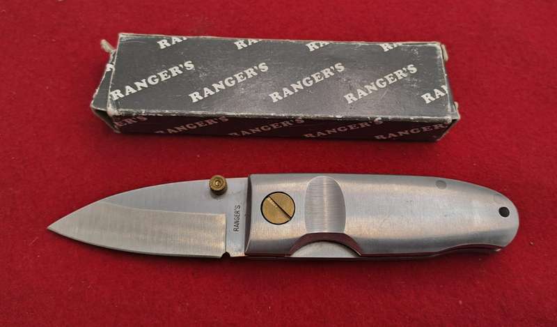 Vintage Ranger's Stubby G. Sakai Seki Japan Folding Pocket Knife-Boxed
