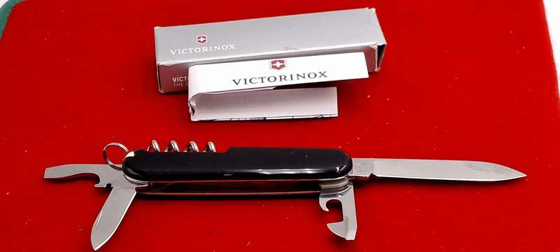 Victorinox Spartan Onyx Black Swiss Army Multitool Knife -Unused- Boxed