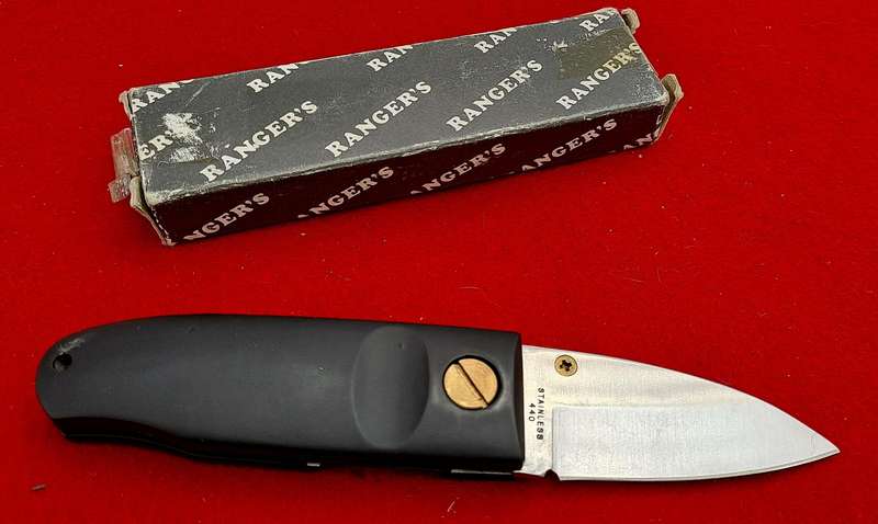 Vintage Ranger's Stubby G. Sakai Seki Japan Folding Pocket Knife-Boxed