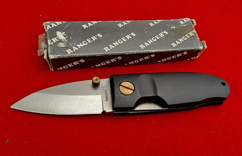 Vintage Ranger's Stubby G. Sakai Seki Japan Folding Pocket Knife-Boxed