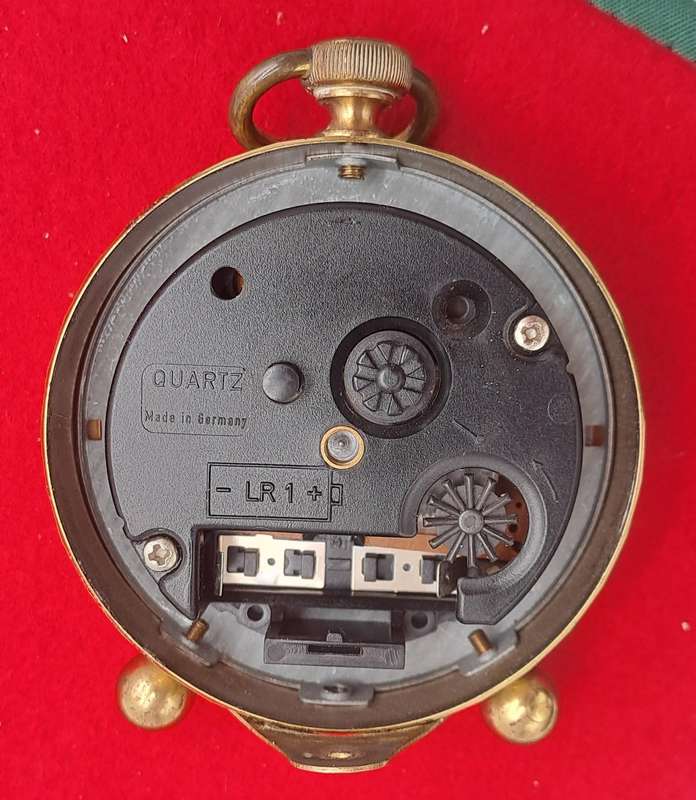 Vintage Wehrle Esquire Quartz alarm Clock -Germany -NOT WORKING