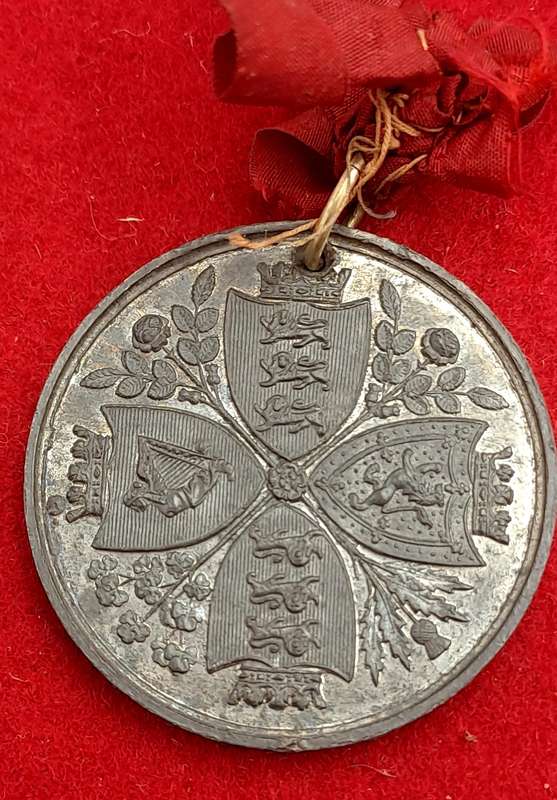 1837-1887 Medal In Commemoration of The Jubilee Reign of H.G.M Queen Victoria