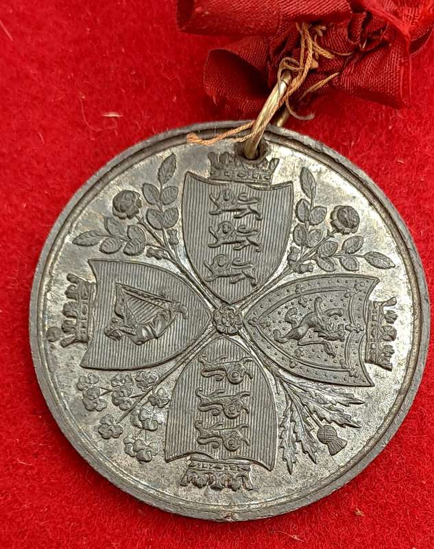1837-1887 Medal In Commemoration of The Jubilee Reign of H.G.M Queen Victoria