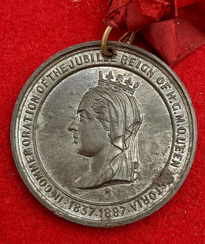 1837-1887 Medal In Commemoration of The Jubilee Reign of H.G.M Queen Victoria