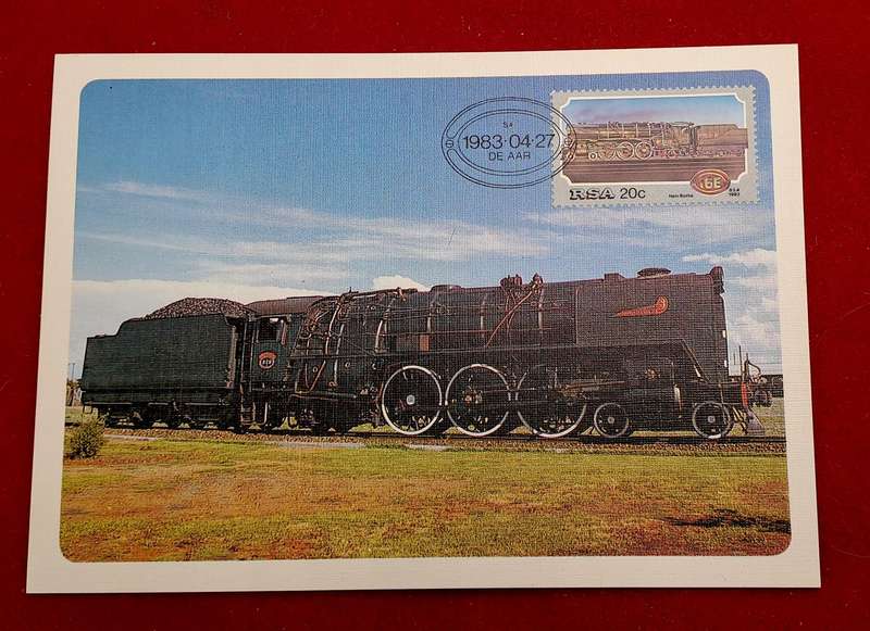 South Africa 27/04/1983 De Aar -Set of 4 Maxi-Post Cards with stamps