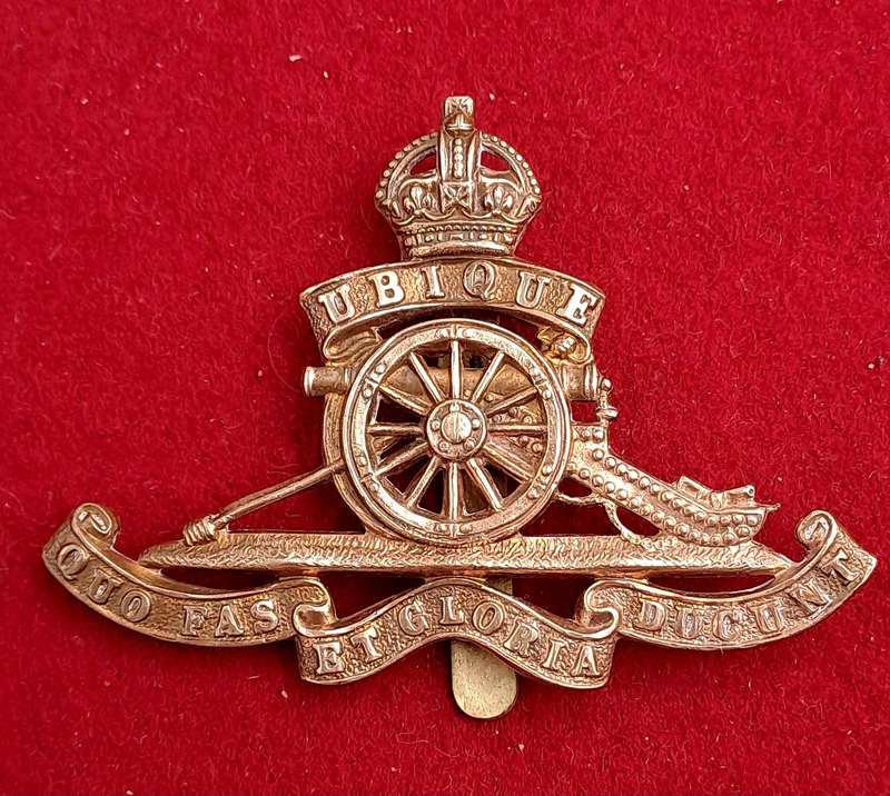 WWI-WWII ROYAL ARTILLERY Cap Badge