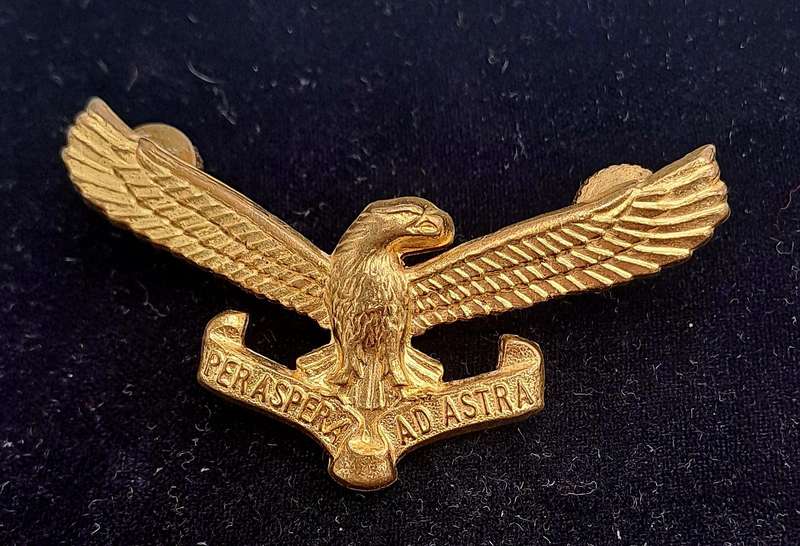 Vintage SAAF - South African Air Force Cap Badge