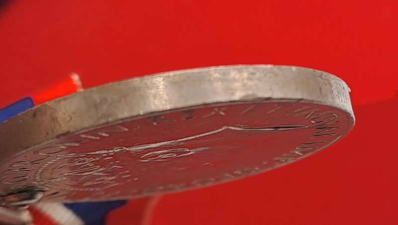 WW2 -1939-45 MEDAL Full Size with Ribbon  -Unnamed