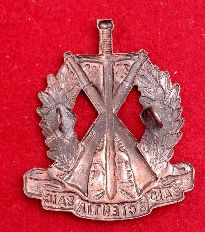 WW2 - SOUTH AFRICA - WWII - S.A. Instructional CORPS CAP BADGE 33mm x 46mm
