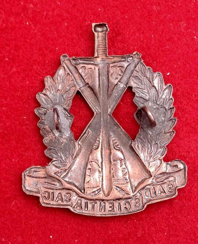 WW2 - SOUTH AFRICA - WWII - S.A. Instructional CORPS CAP BADGE 33mm x 46mm