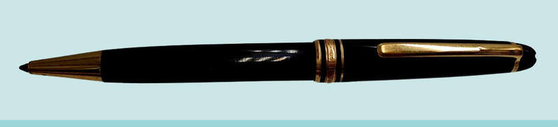 Pre-Owned Montblanc Meisterstück Gold-Coated Ballpoint Pen-SN GG1972999 -Ink is Dry -No Box
