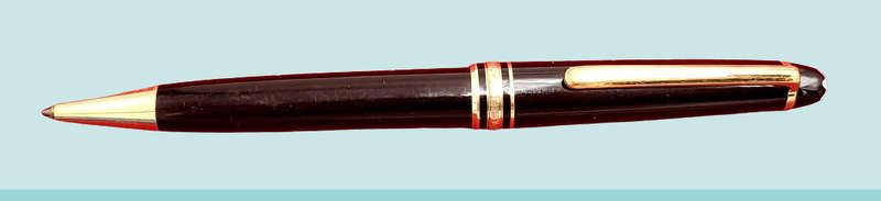 Pre-Owned Montblanc Meisterstück Gold-Coated Ballpoint Pen-SN GG1972999 -Ink is Dry -No Box
