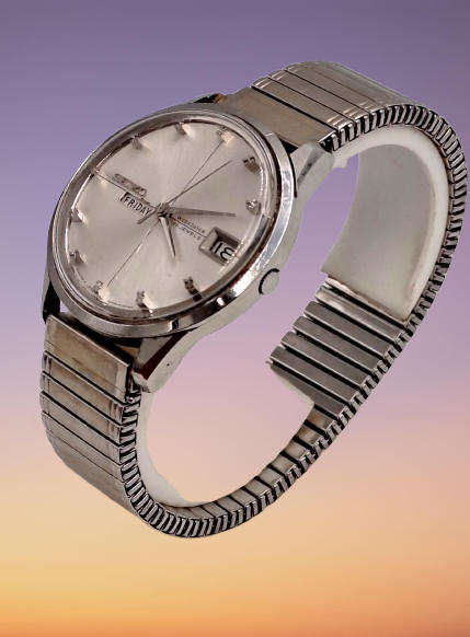 Vintage 1960's Seiko Sea Lion Self-Winding Diashock Watch working-26 Jewels