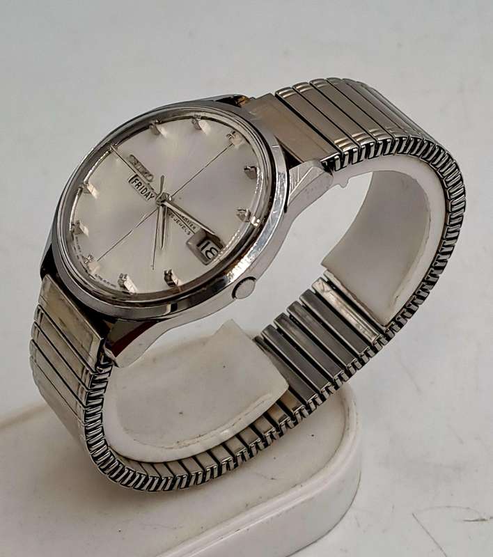 Vintage 1960's Seiko Sea Lion Self-Winding Diashock Watch working-26 Jewels