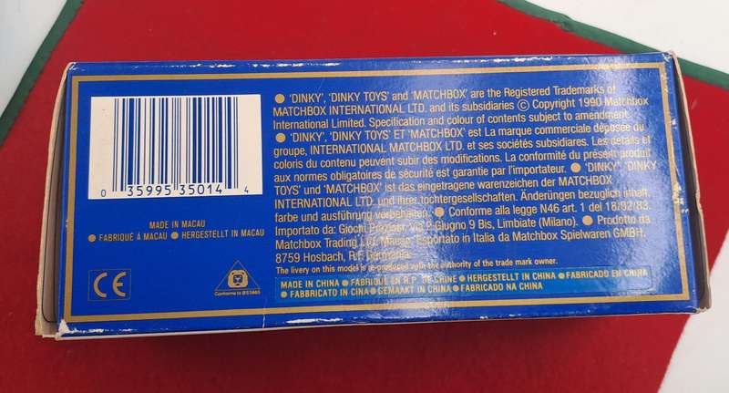 1990-Matchbox Dinky Collection `1945 Delahaye 145 - 1/43 DY 14 boxed