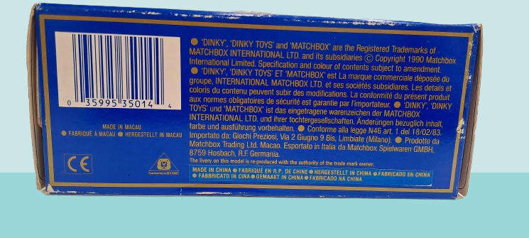 1990-Matchbox Dinky Collection `1945 Delahaye 145 - 1/43 DY 14 boxed