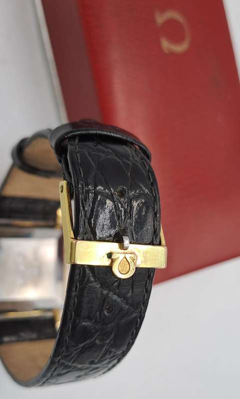 Vintage 1960's Gold Plated Swiss Ladies Omega Automatic Watch 24 Jewels Working-Boxed