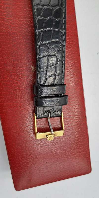 Vintage 1960's Gold Plated Swiss Ladies Omega Automatic Watch 24 Jewels Working-Boxed