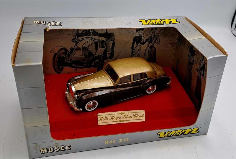 Vintage Verem 1:43 Scale Rolls Royce Silver Cloud Limousine Diecast Model Car