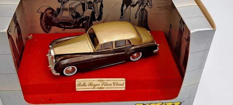 Vintage Verem 1:43 Scale Rolls Royce Silver Cloud Limousine Diecast Model Car