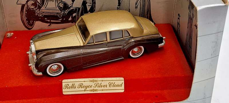 Vintage Verem 1:43 Scale Rolls Royce Silver Cloud Limousine Diecast Model Car