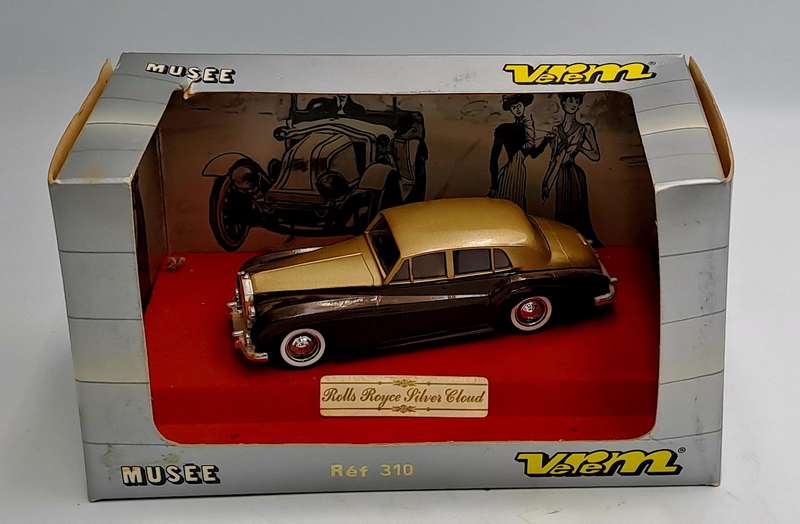 Vintage Verem 1:43 Scale Rolls Royce Silver Cloud Limousine Diecast Model Car