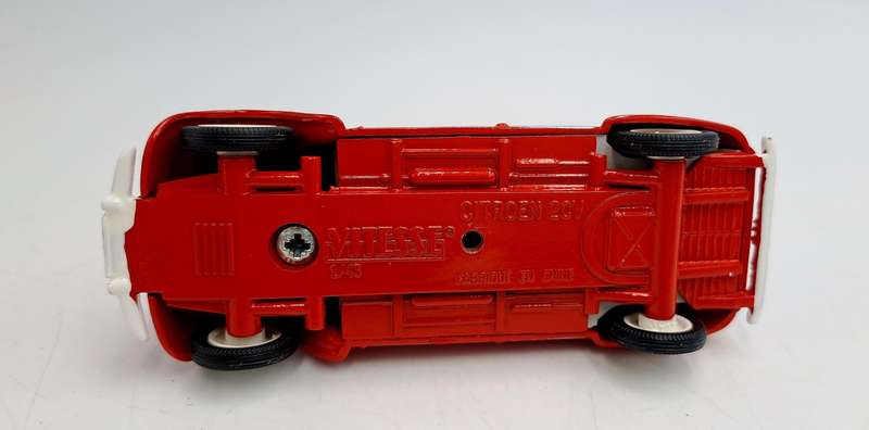 Die Cast Vitesse - Citroen 2CV 1957 / Pompiers De Paris 1/43 (Limited Edition No 649 of 5000)