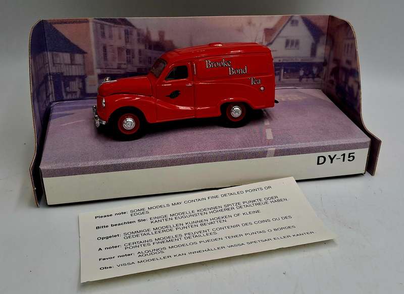 1990-Matchbox Dinky Collection `1952  AUSTIN A40 - 143 DY 15-Brooke Bond Tea- boxed