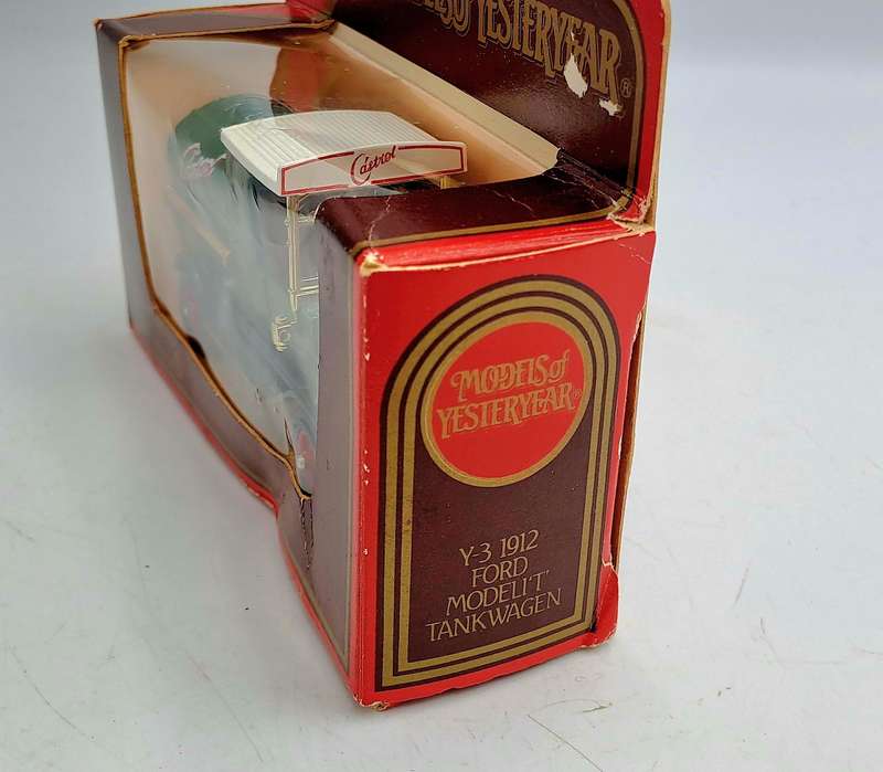 1978 Matchbox Y-3 Models of Yesteryear 1912 Ford Model T Castrol Tanker- Lesney Products