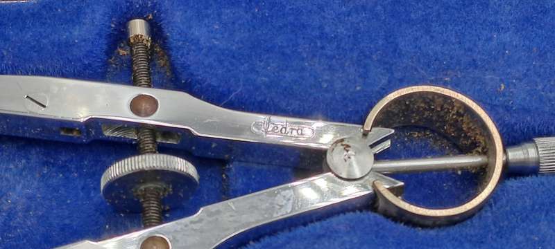 Vintage DRAFTEX 200A Drafting Set made in West Germany in Case -Precision Tools