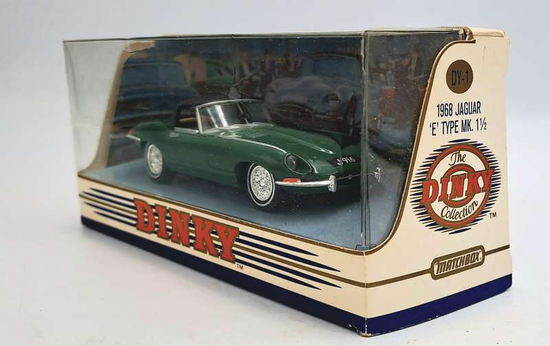 Dinky Matchbox 1/43 - Jaguar Type E MK1 1/2 1968 Green