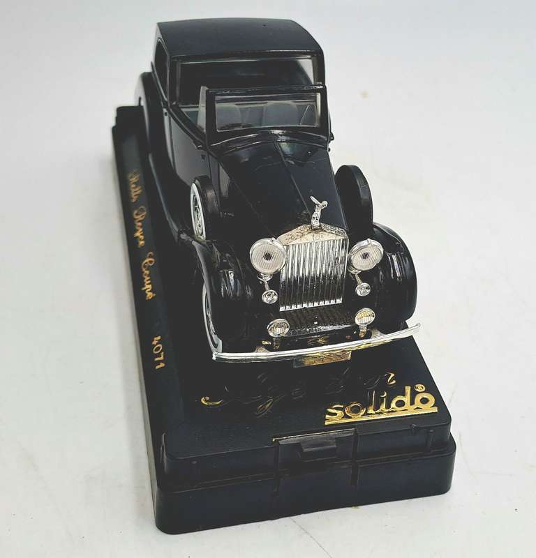 Solido 4071- 1939 Rolls Royce Phantom III Coupe -Die Cast 1/43 Made in France