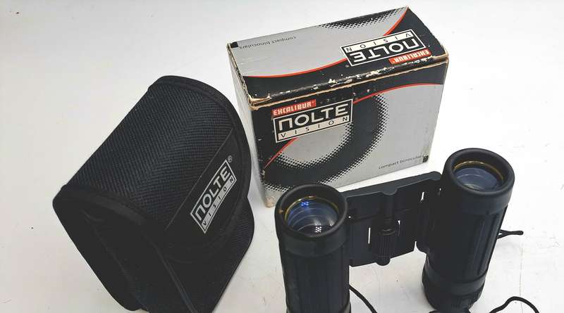 Nolte Precision Binoculars 8 x 21 383ft/1000yds 128M/1000m (Pocket size) Boxed with bag