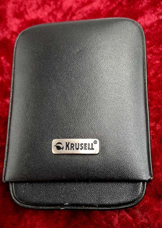 Krusell leather Bussiness Card Holder ? 10cm x 7cm x 12cm