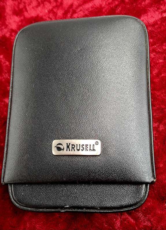 Krusell leather Bussiness Card Holder ? 10cm x 7cm x 12cm