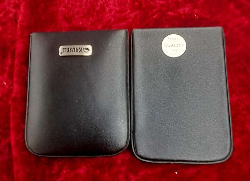 Krusell leather Bussiness Card Holder ? 10cm x 7cm x 12cm