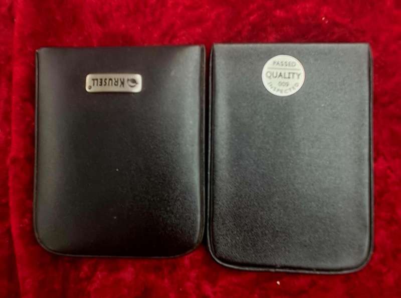 Krusell leather Bussiness Card Holder ? 10cm x 7cm x 12cm