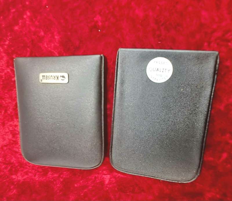 Krusell leather Bussiness Card Holder ? 10cm x 7cm x 12cm