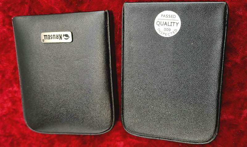 Krusell leather Bussiness Card Holder ? 10cm x 7cm x 12cm