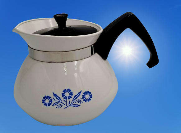 Vintage 1 Cup Corning Ware pot